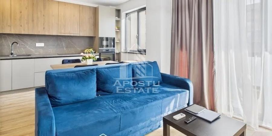 Apartament cu 2 camere semidecomandat, mobilat în Aradului