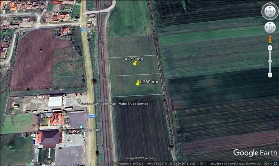 Teren Construcții intravilan de 4750 mp, în Șofronea