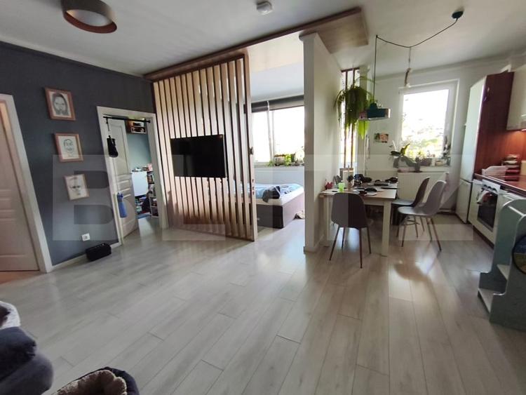 Apartament cu 2 camere decomandat, mobilat în Borhanci