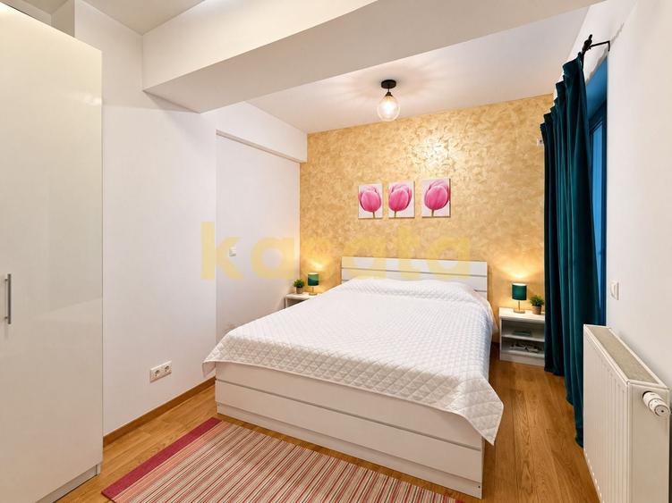 Apartament cu 3 camere semidecomandat, mobilat în Barbu Văcărescu