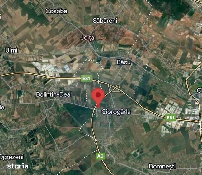 Teren de 14863 mp, în Ciorogârla