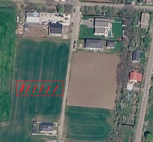 Teren de 2805 mp, în Căciulați