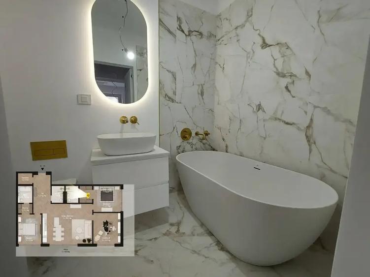Apartament cu 4 camere semidecomandat în Unirii