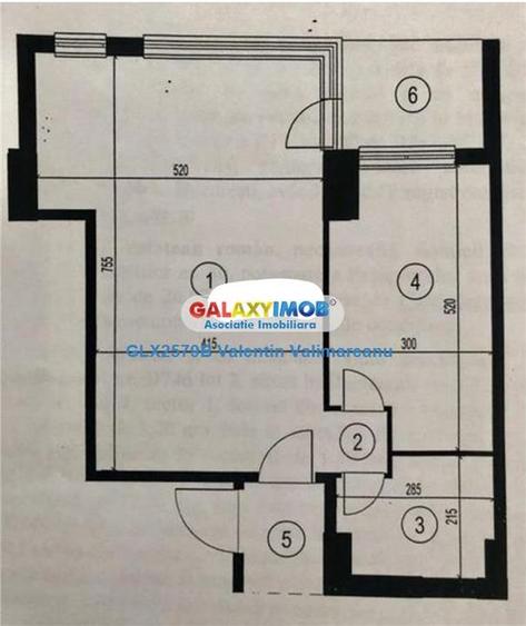 Apartament cu 2 camere semidecomandat, mobilat în Herăstrău