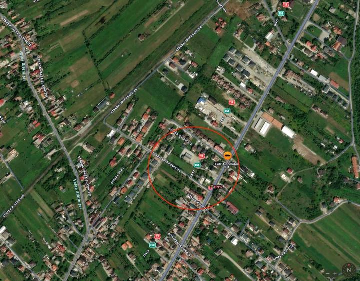 Teren de 2500 mp, în Unirea