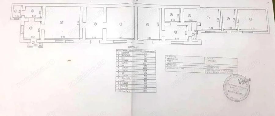 Casă cu 5 camere cu Teren 596 Mp în Central