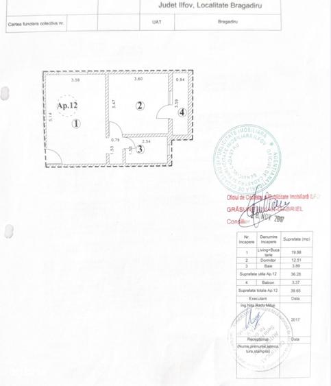 Apartament cu 2 camere în Central