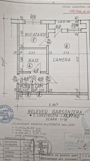 Garsonieră semidecomandată în Gheorghe Doja