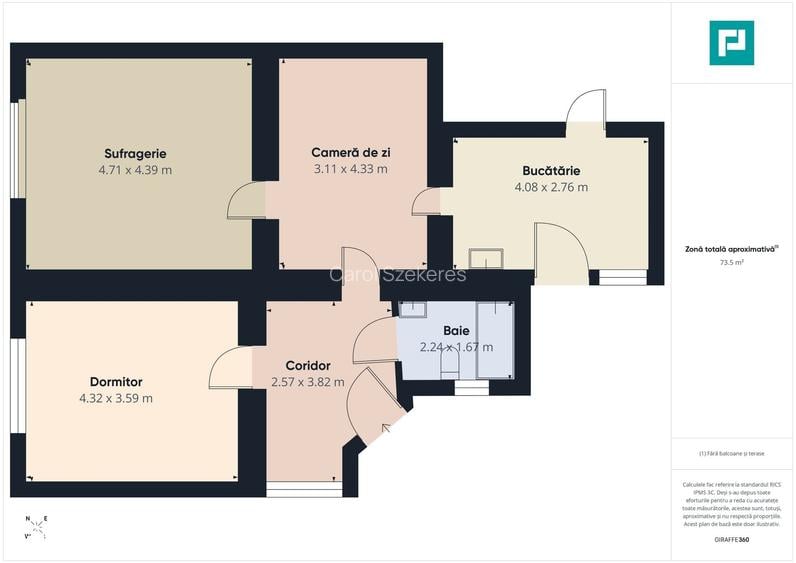 Casa cu 3 camere ?i 1047 mp in Peregu Mic
