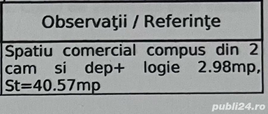 Spațiu comercial, de 41 mp, în Mihai Bravu