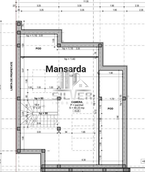 Duplex cu 5 camere cu Canalizare în Câmpului