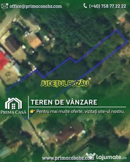 Teren de 1457 mp, în Ogrăzile
