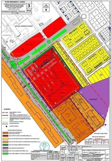 Teren Construcții intravilan de 3600 mp, în Nord