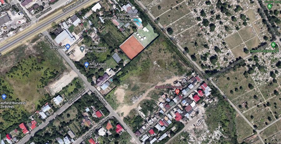 Teren Construcții intravilan de 2500 mp, în Bucureștii Noi