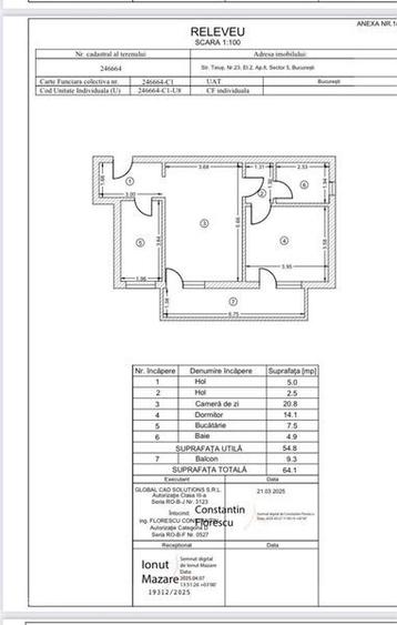 Vand apartament 2 camere - 4