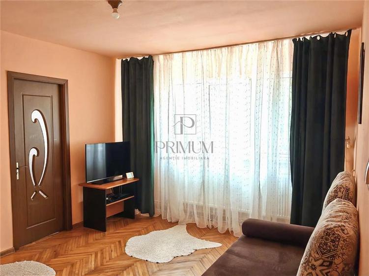 Apartament cu 2 camere semidecomandat, mobilat în Soarelui