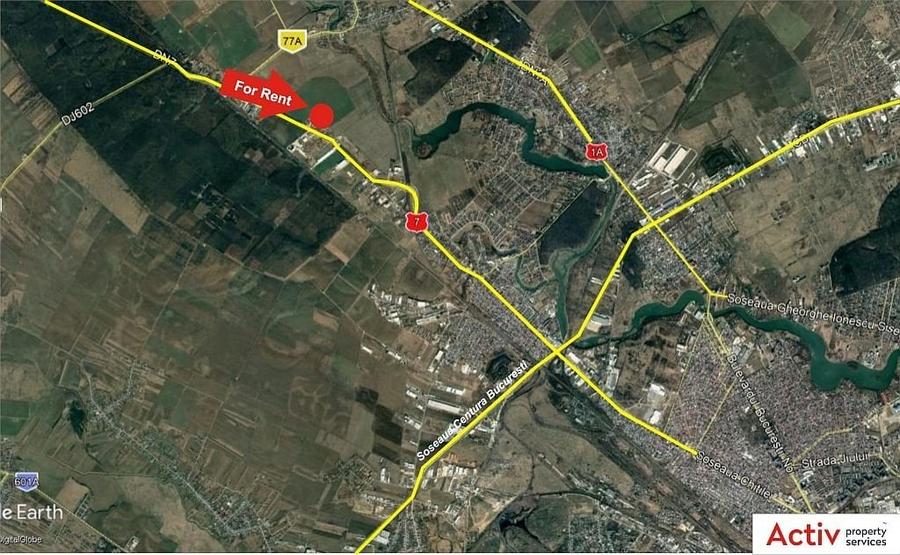 Spațiu industrial, de 4,891 mp, în Bucureștii Noi