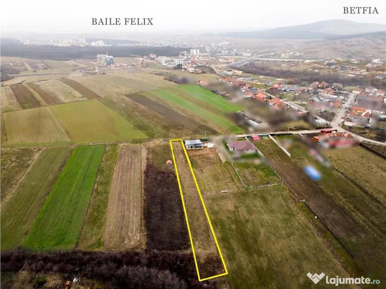 Teren de 1600 mp, în Cordău