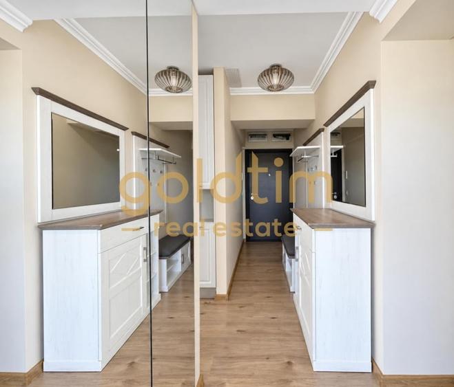 Apartament cu 3 camere semidecomandat, mobilat în Barbu Văcărescu