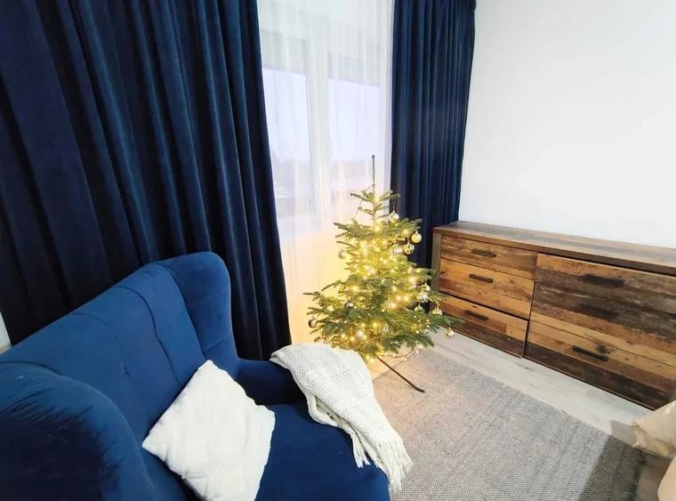 Apartament cu 2 camere semidecomandat, mobilat în Sânpetru