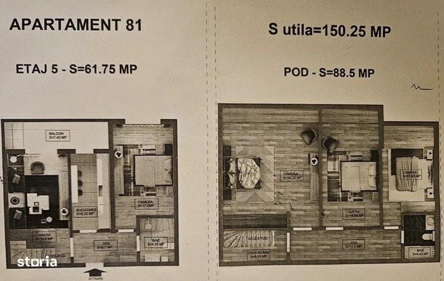 Apartament cu 4 camere decomandat în Dristor