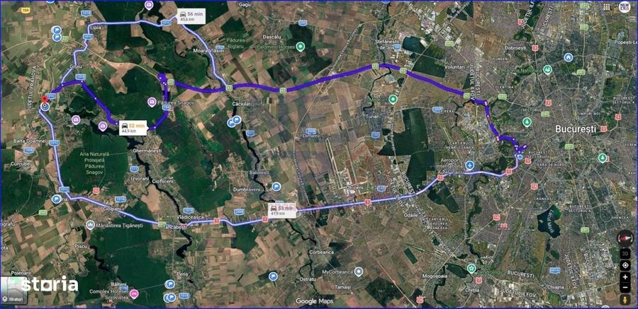 Teren intravilan 477 mp | 15 m front | Gruiu Silistea Snagovului - 3