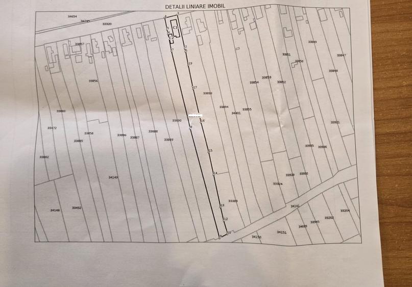 Teren intravilan de 3025 mp, în Partizani