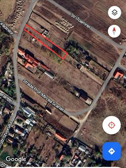 Teren de 1250 mp, în Nanov