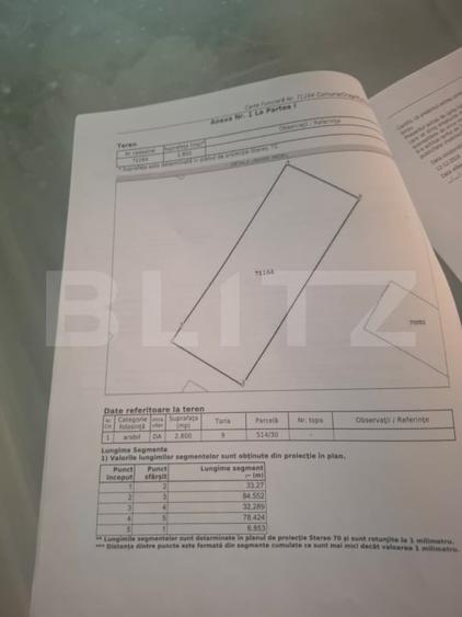 Teren Construcții intravilan de 2800 mp, în Gura Foii