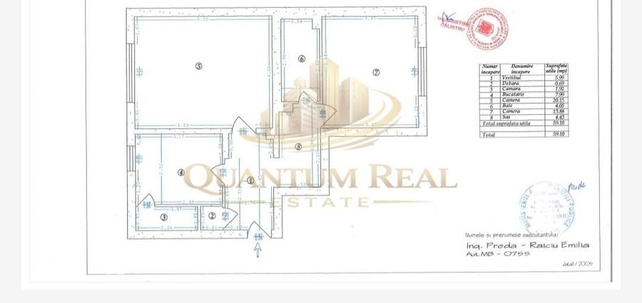 Apartament cu 2 camere decomandat în Vitan