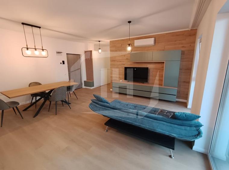 Apartament cu 2 camere semidecomandat, mobilat în Iris