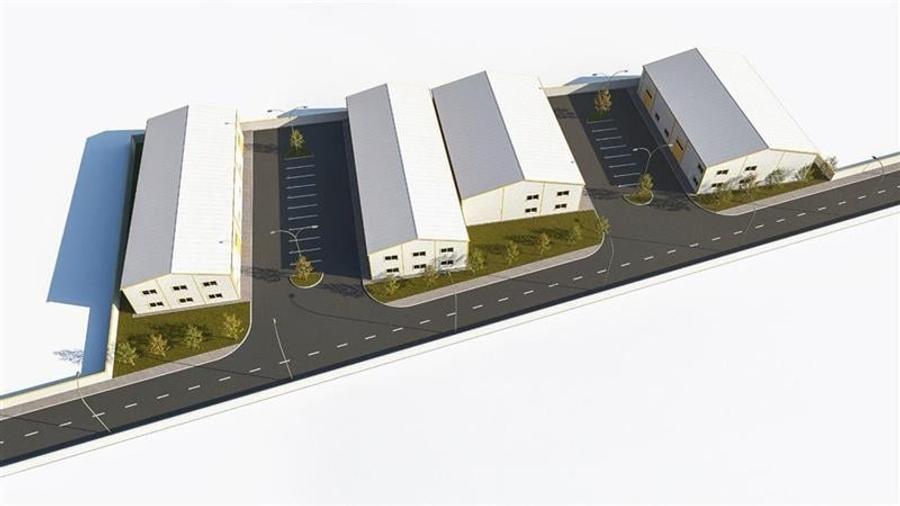 Spațiu industrial, de 550 mp, în Sinești