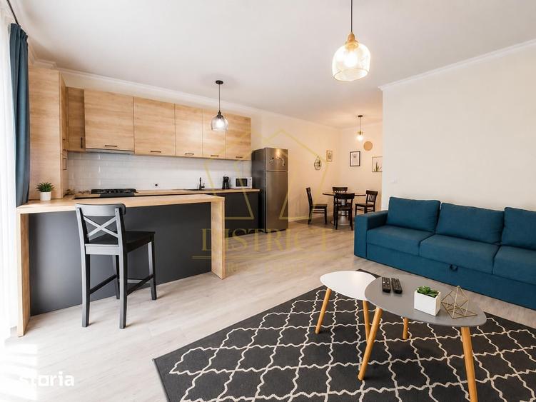Apartament cu 2 camere, mobilat în Sud