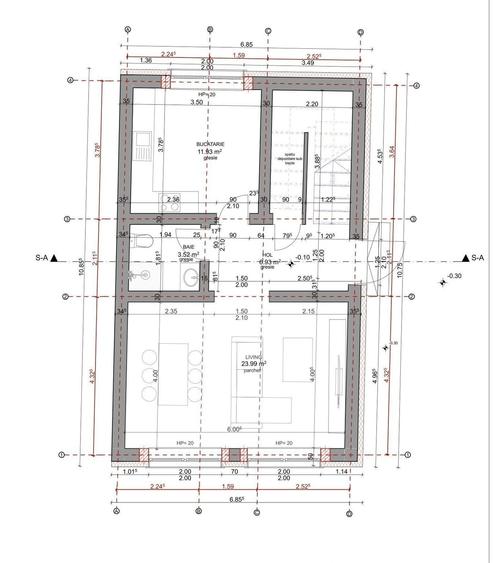 Casă cu 4 camere cu Teren 375 Mp în Lipovei