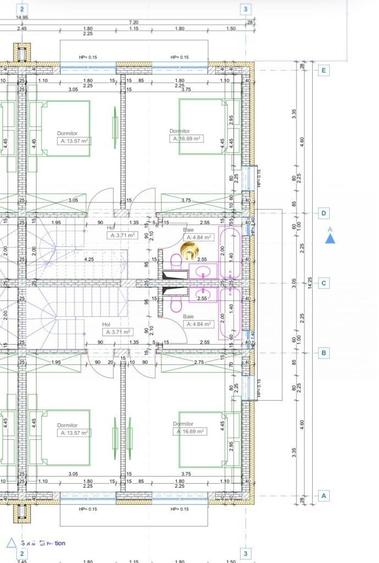 Vila 4 camere P+1+M - Complex Nou - Aproape de DN1 - 1