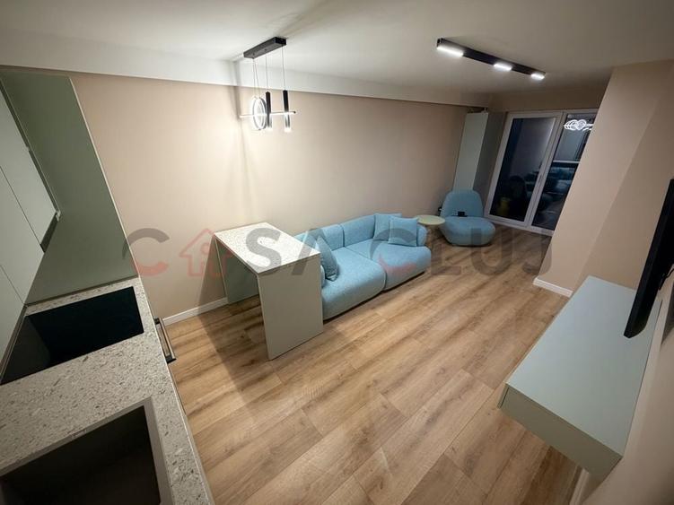 Apartament cu 2 camere semidecomandat, mobilat în Gheorgheni
