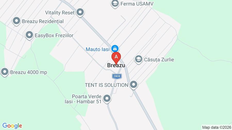 Teren Construcții intravilan de 800 mp, în Breazu