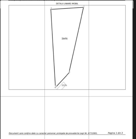 Teren Construcții extravilan de 5000 mp, în Costești