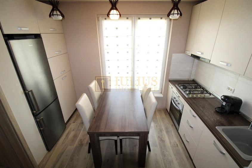 Apartament cu 2 camere semidecomandat, mobilat în Fratelia