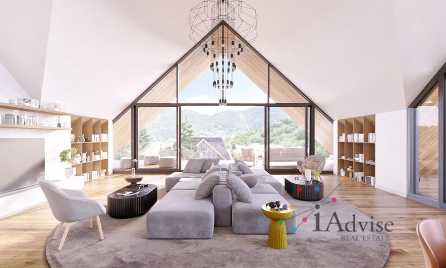 Penthouse cu 5 camere decomandat în Drumul Poienii