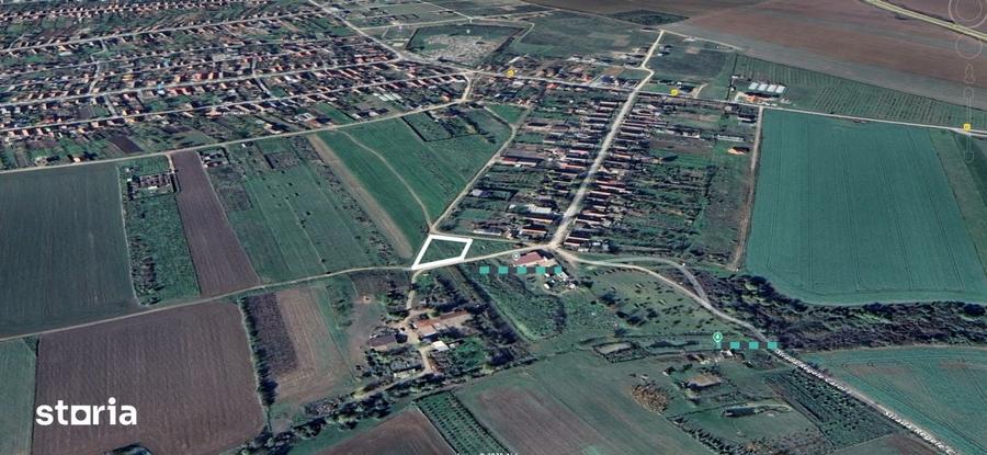 Teren de 1600 mp, în Giarmata