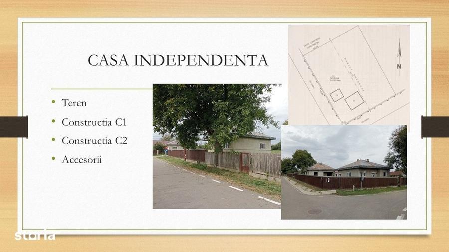 Casă cu 2 camere în Traian