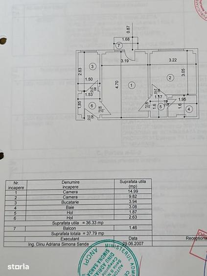 Prop 2cam semidec et4 balcon 2Lift Bd Maniu Rasaritului vedere lateral - 2