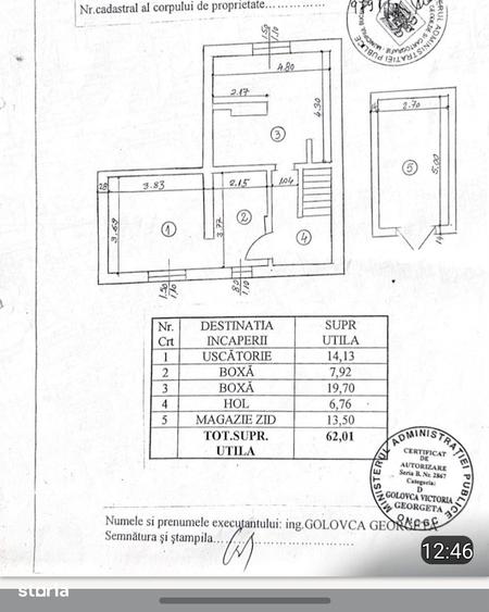 Casă cu 5 camere cu Teren 320 Mp în Vatra Luminoasă