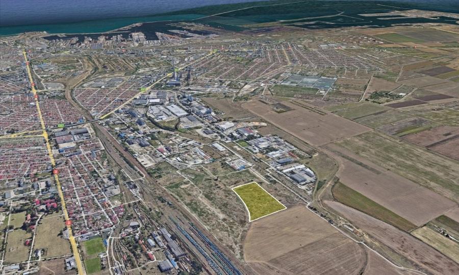 Teren Construcții intravilan de 45000 mp, în Zona Industrială