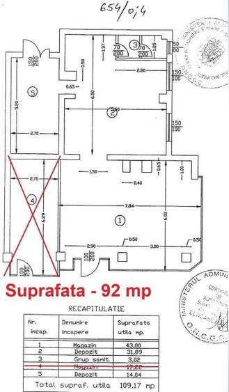 Otenitei-Piata Sudului, 82 mp, 1400 euro/luna chirie - 6