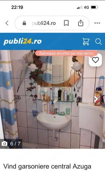 Garsonieră decomandată în Central