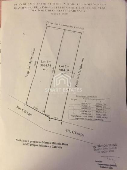 Teren Construcții intravilan de 5042 mp, în Giurgiului