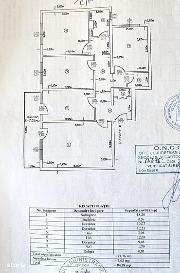 Apartament cu 4 camere decomandat în Banat
