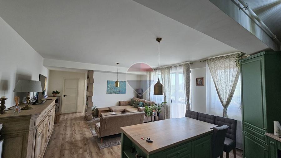Apartament cu 2 camere decomandat, mobilat în Calea Romanului